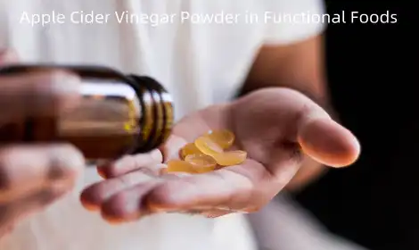 Apple Cider Vinegar Powder in Functional Foods